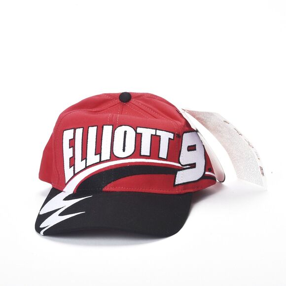 Bill Elliott #9 Nascar Chase Authentics Snap Back Red Baseball Cap NWT - Picture 1 of 5